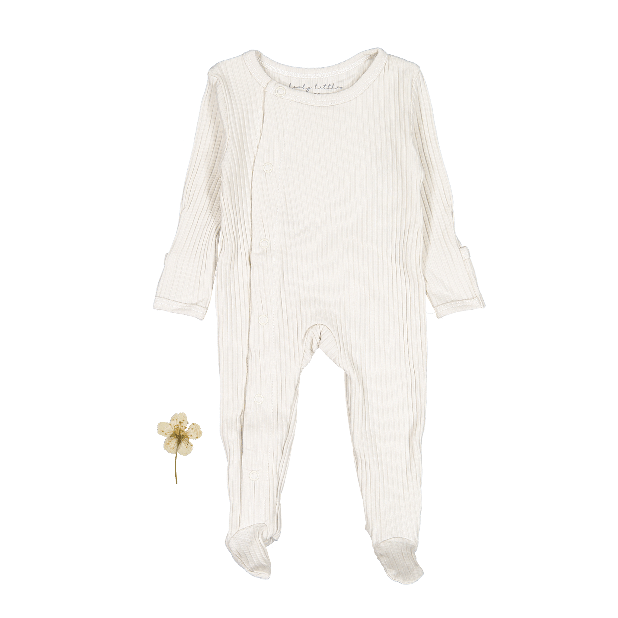 The Snap Romper - Cream