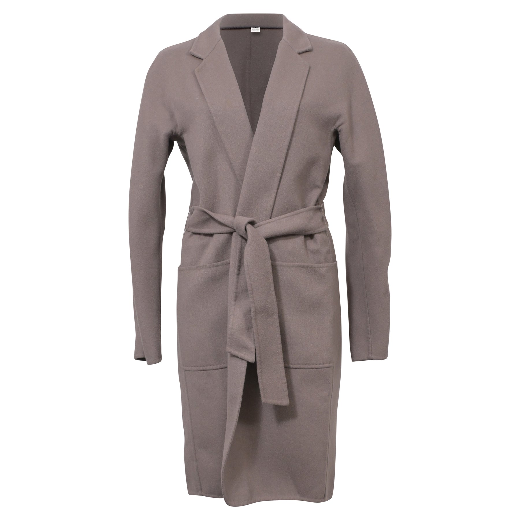 Max Mara Bondone Coat in Brown Wool 7745720942652