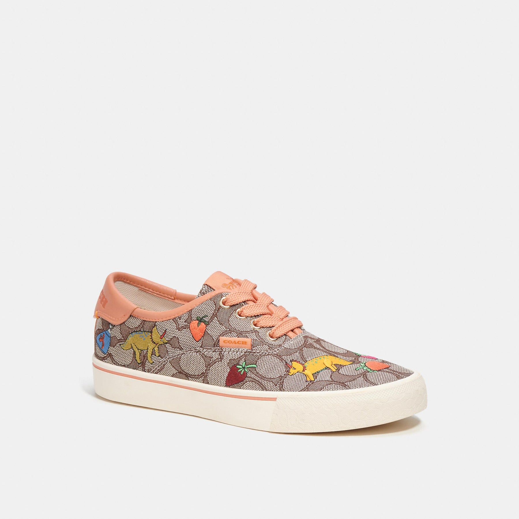 Coach Outlet Coach X Observed By Us Skate Lace Up Sneaker In Signature Jacquard