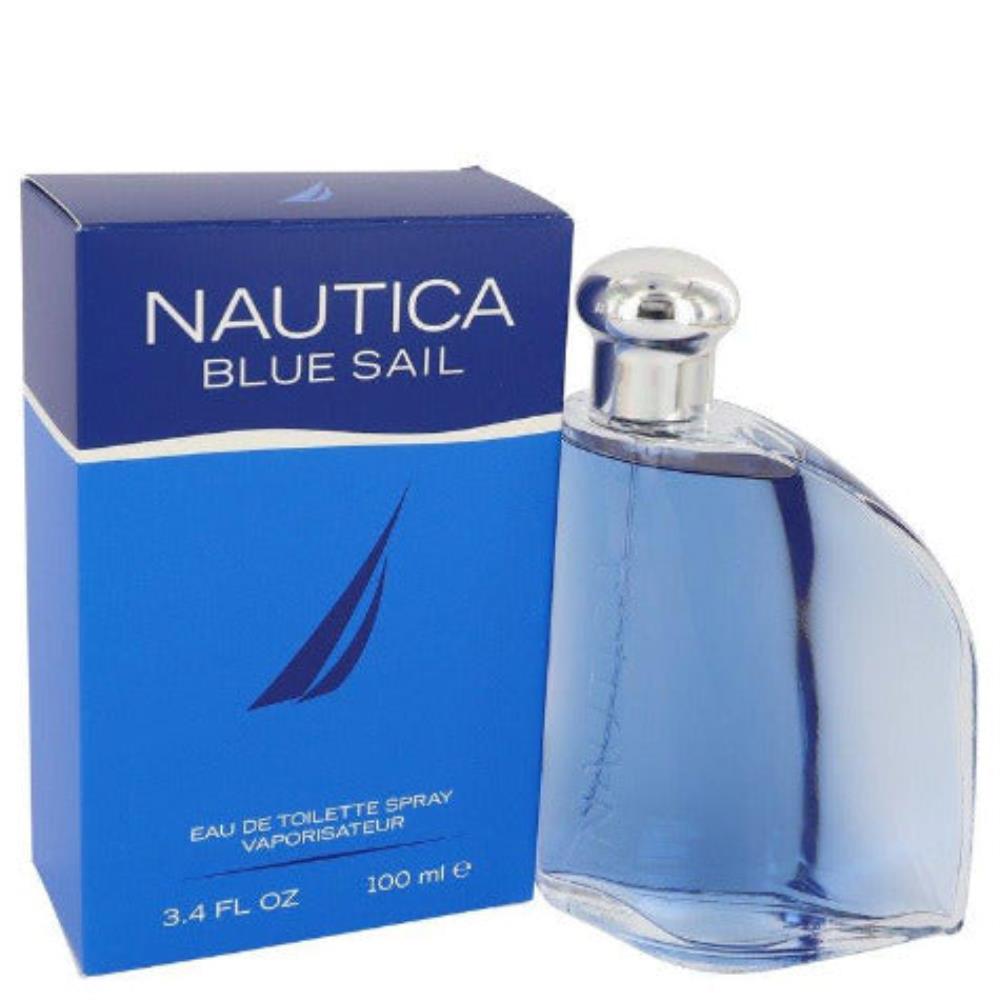 Nautica Blue Sail Eau De Toilette Nautica Men's Cologne 3.4 Oz 7803788820540
