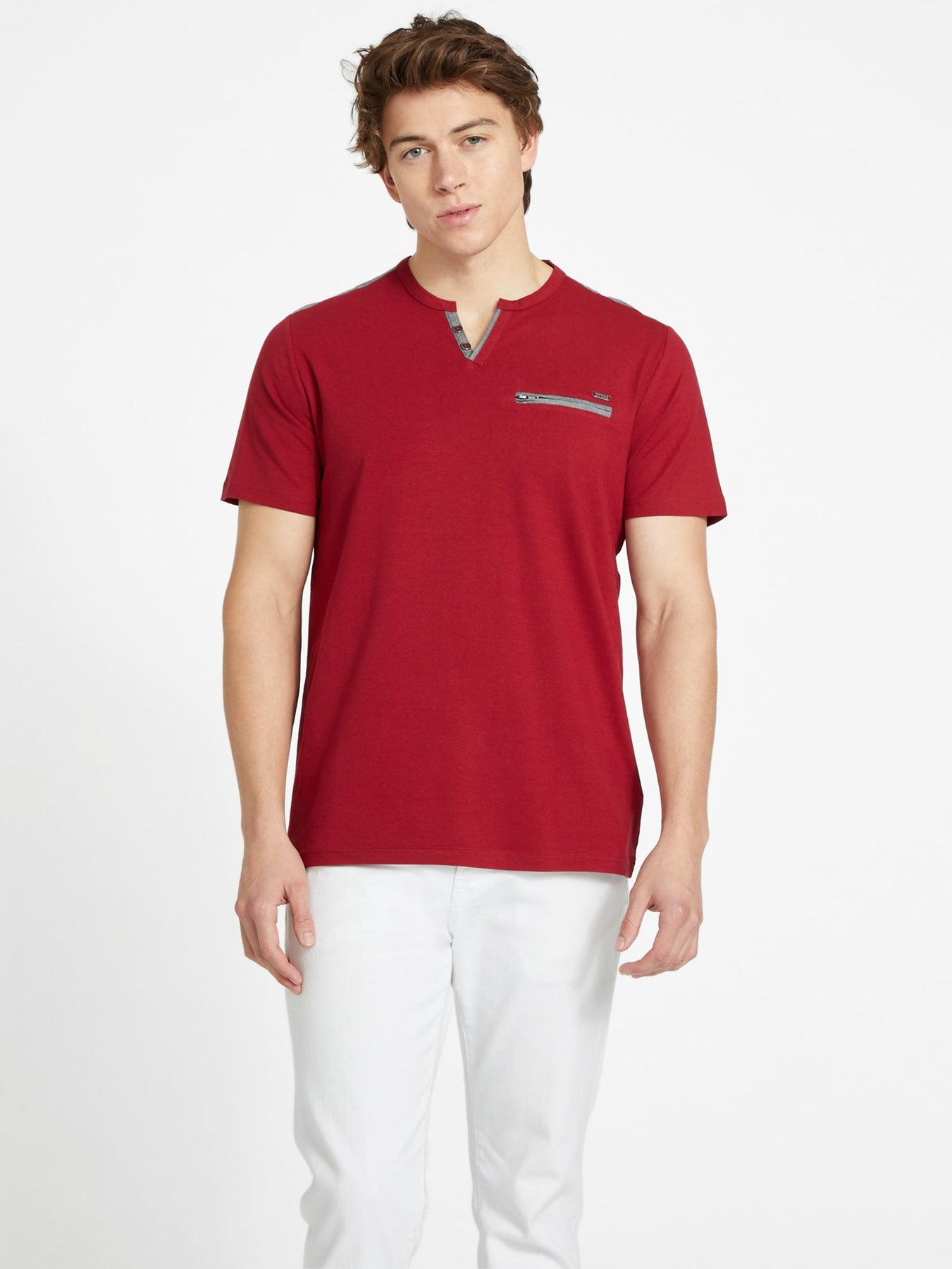 Mason Pocket Henley Tee
