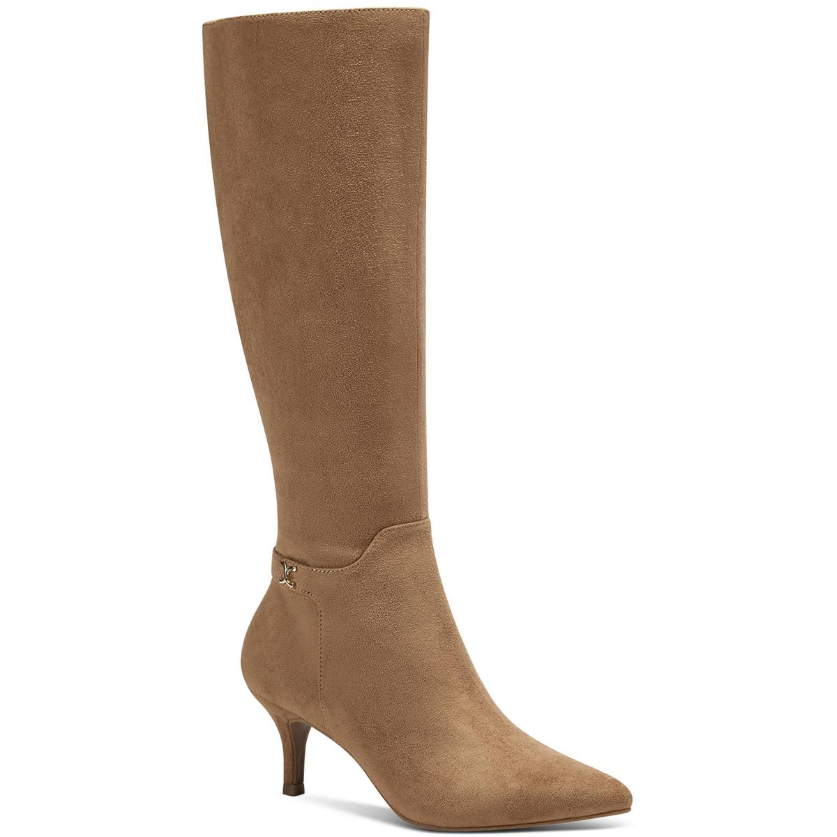 Cruelaa Zipper Knee-High Boots