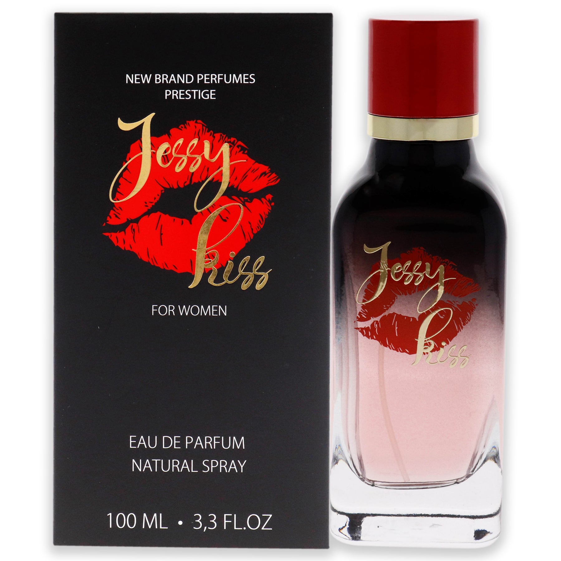 Jessy Kiss by New Brand for Women - 3.3 oz EDP Spray 7831639457852