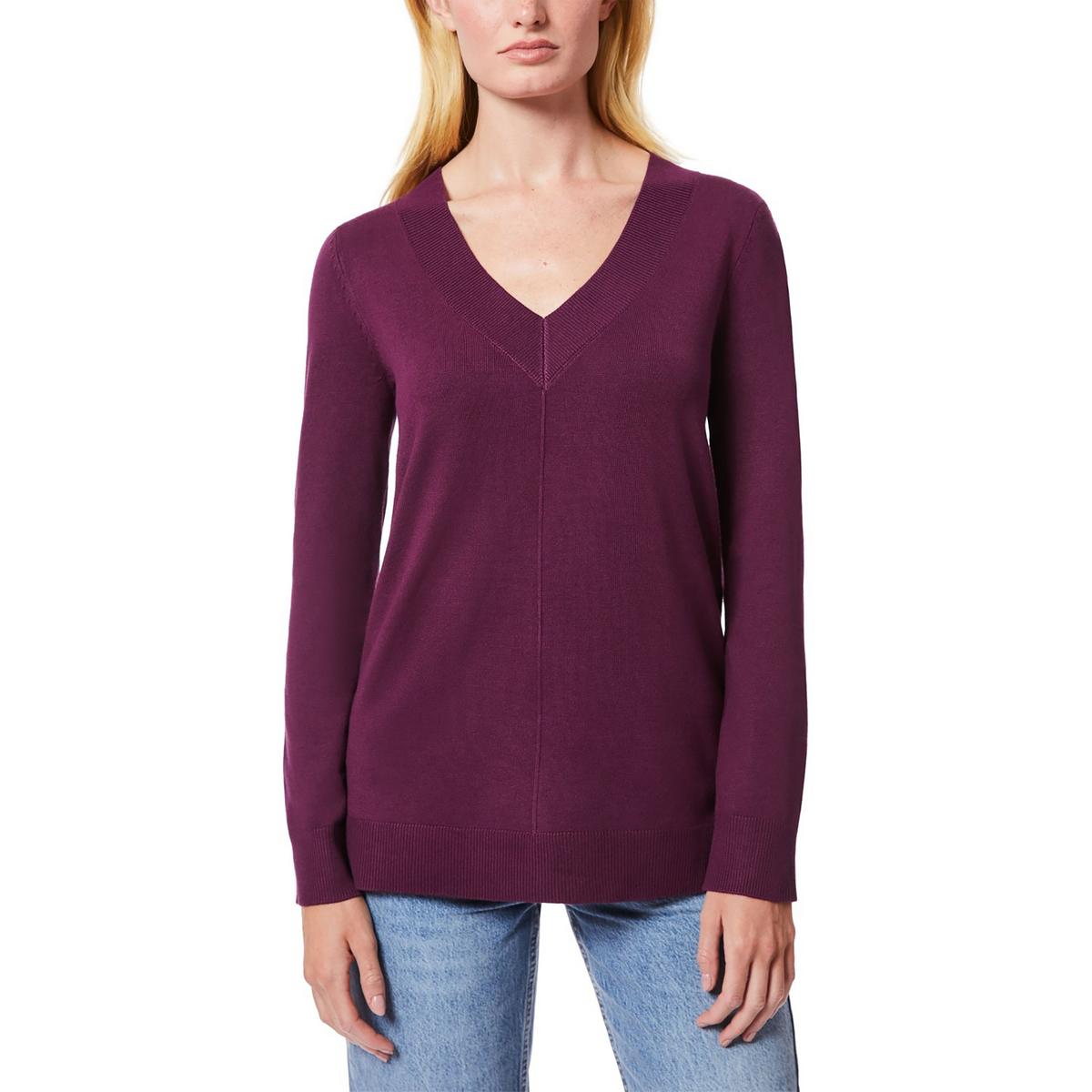 Solid V-Neck V-Neck Sweater