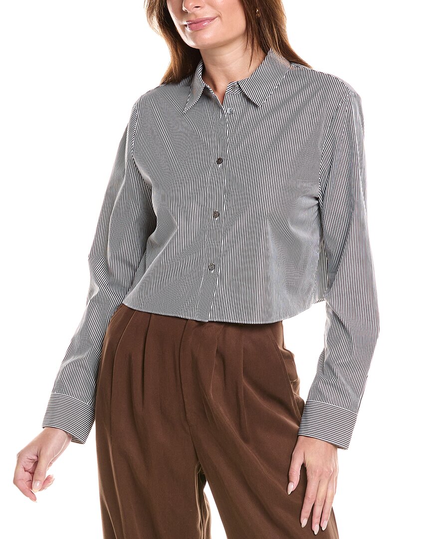 Theory Crop Classic Shirt