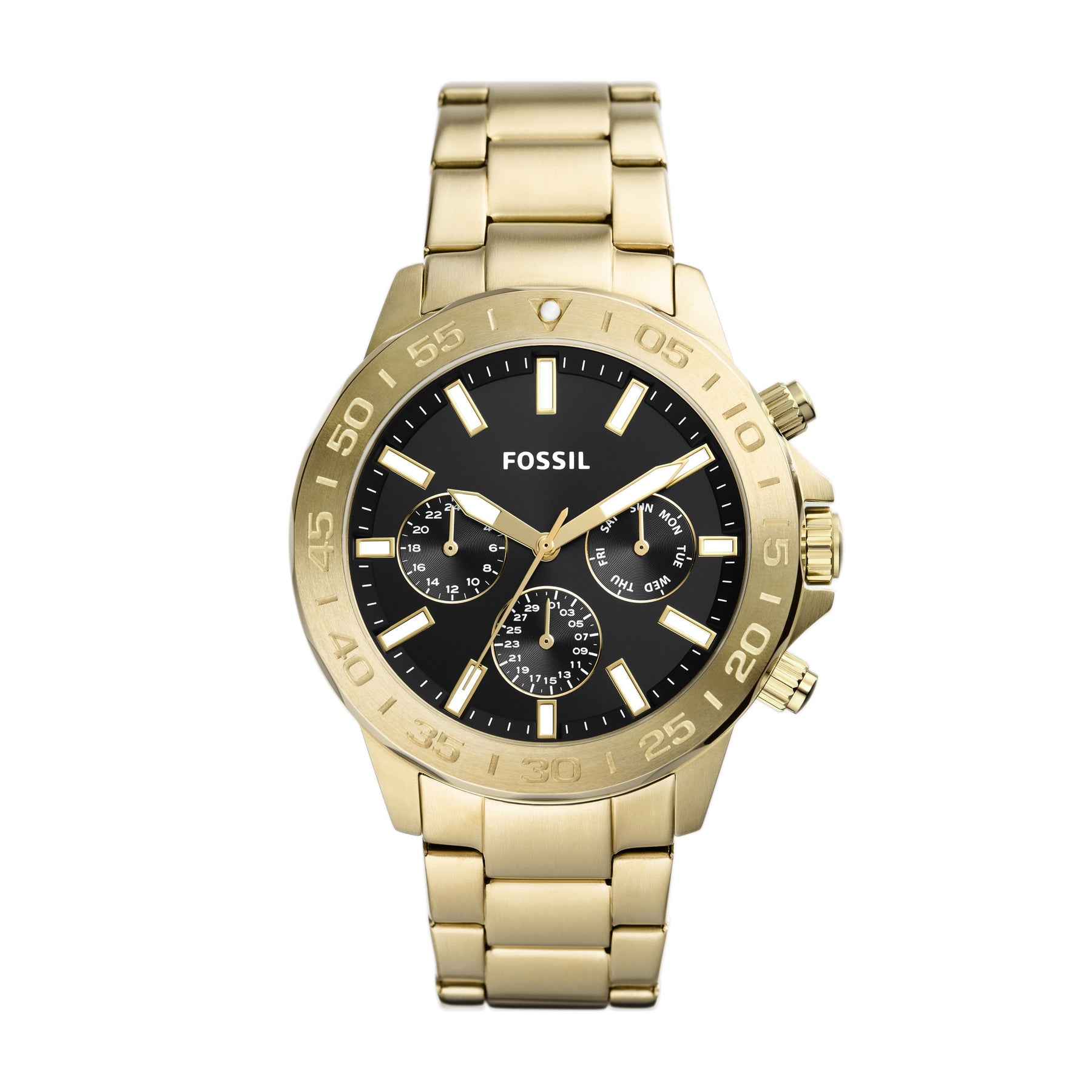 Fossil Men's Bannon Multifunction, Gold-Tone Stainless Steel Watch 7186402115644