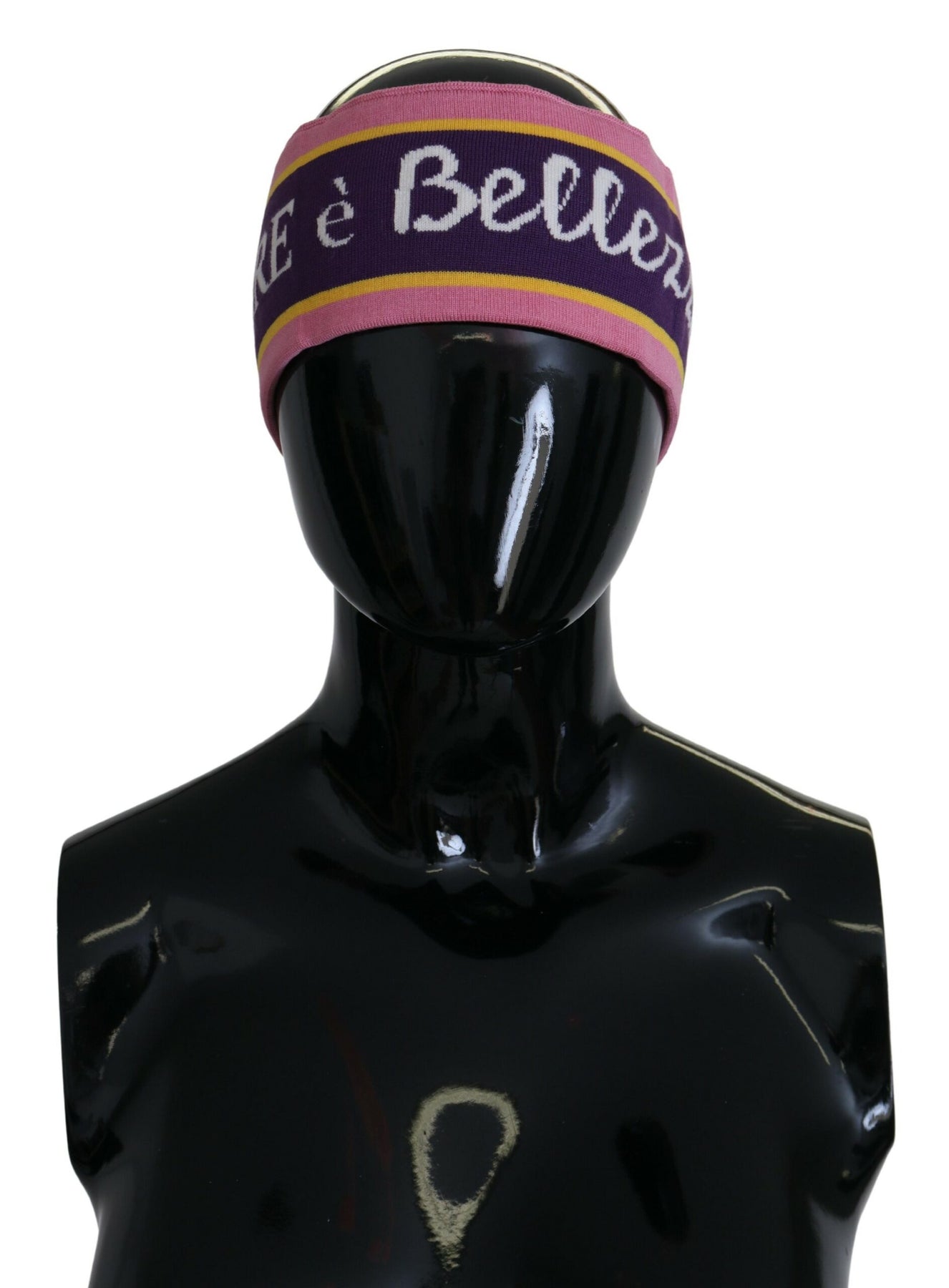 Dolce & Gabbana Printed Headbands Wide Knitted Women's Hat