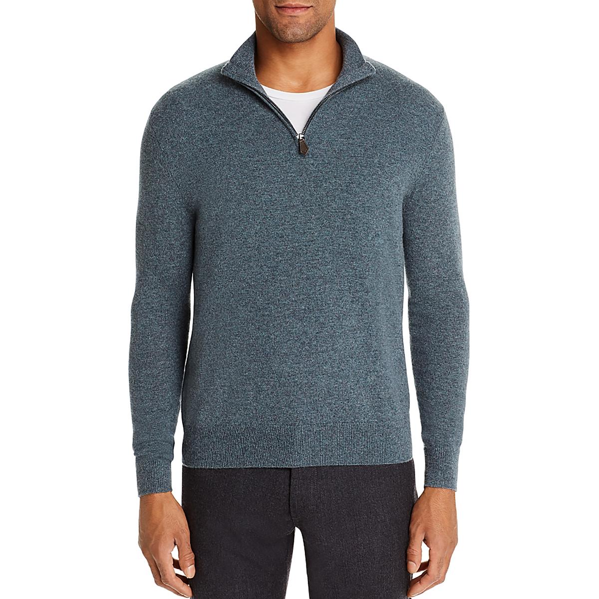 Cashmere Mock Neck Pullover Sweater