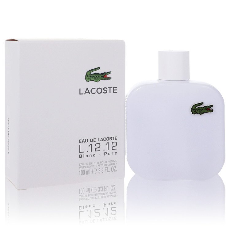 Lacoste Eau De Lacoste L.12.12 Blanc by Lacoste Eau De Toilette Spray 3.3 oz Men