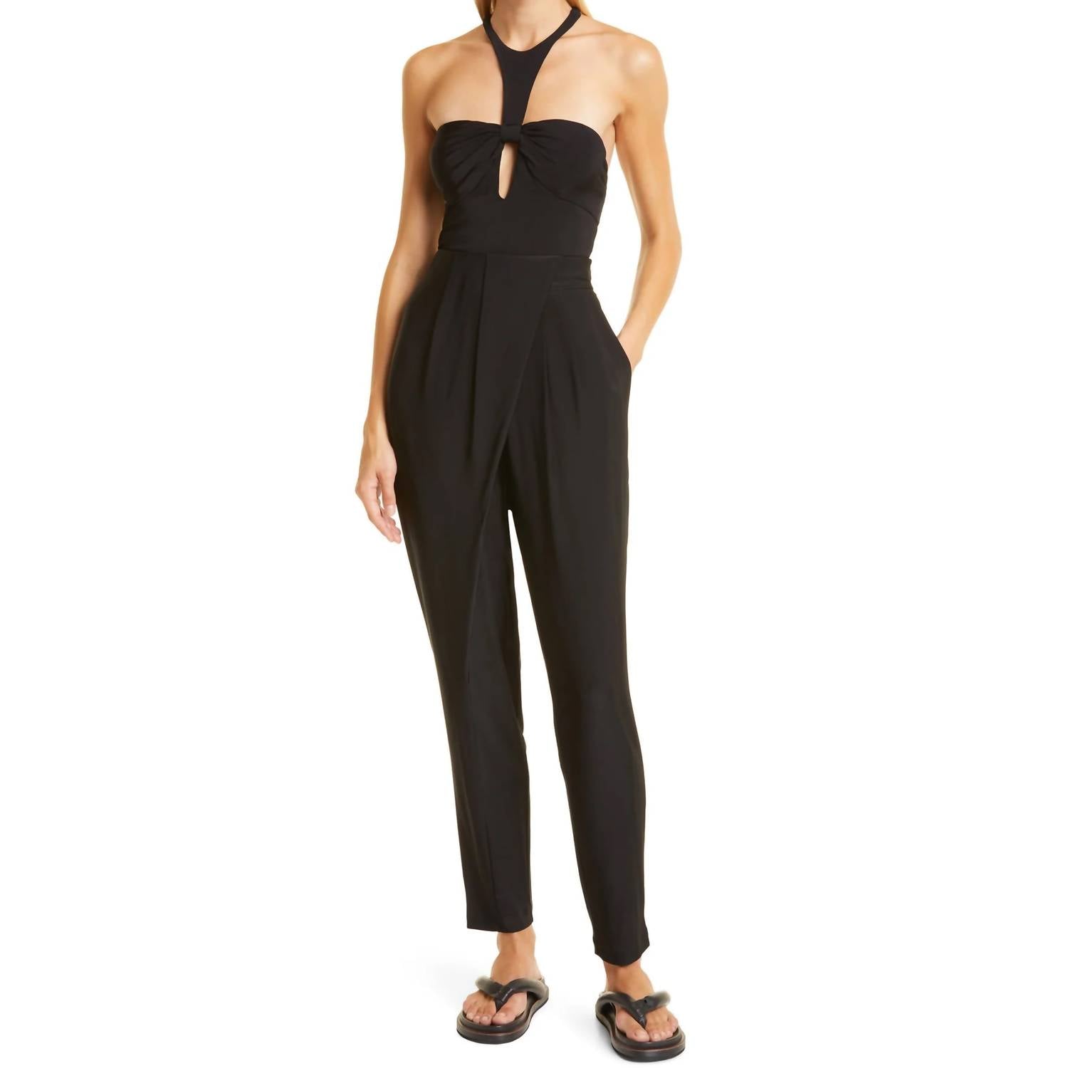 Mabel Halter Top In Black