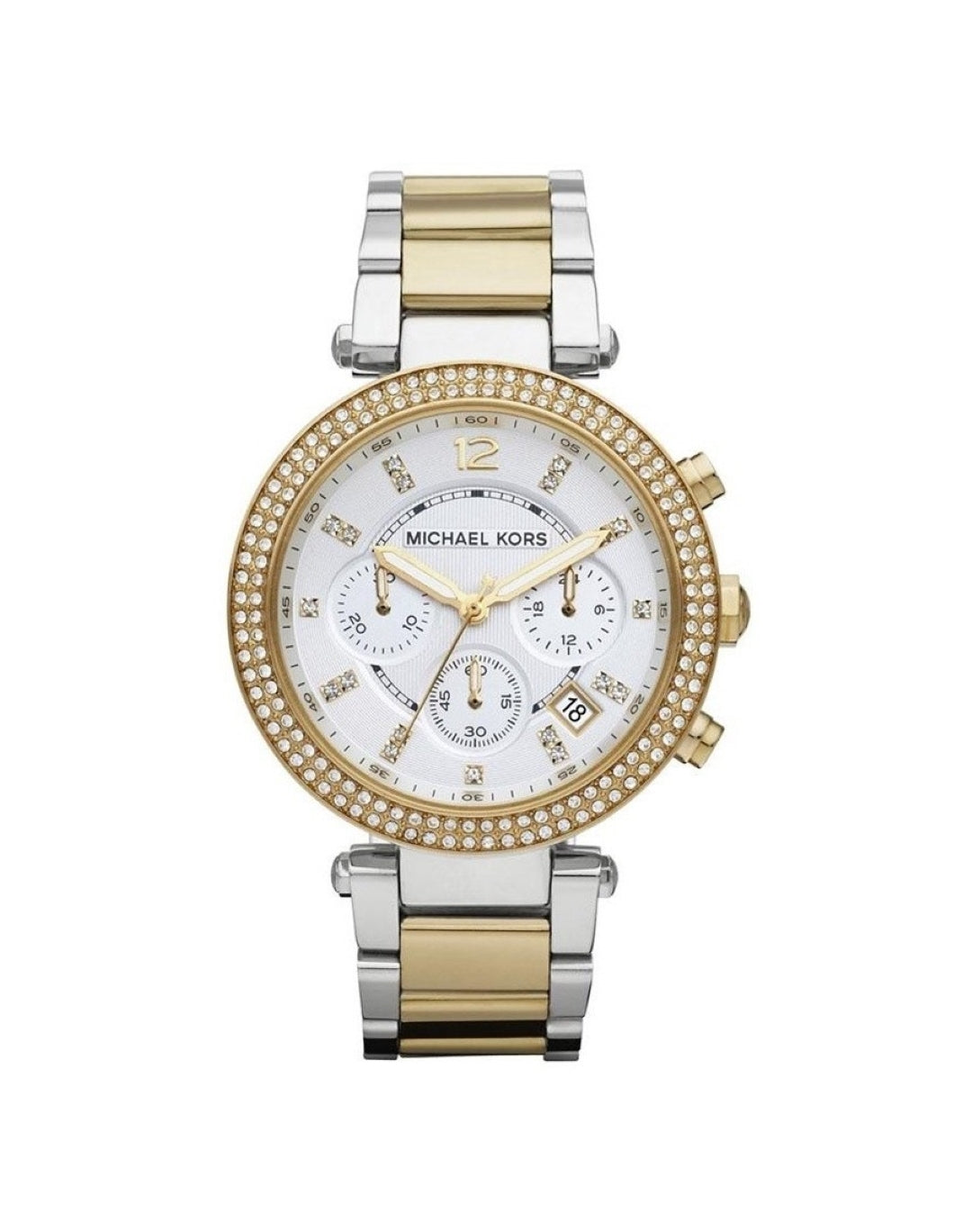 Michael Kors Parker MK5626 Women's Two-Tone Chronograph 39mm Watch 7666169806908