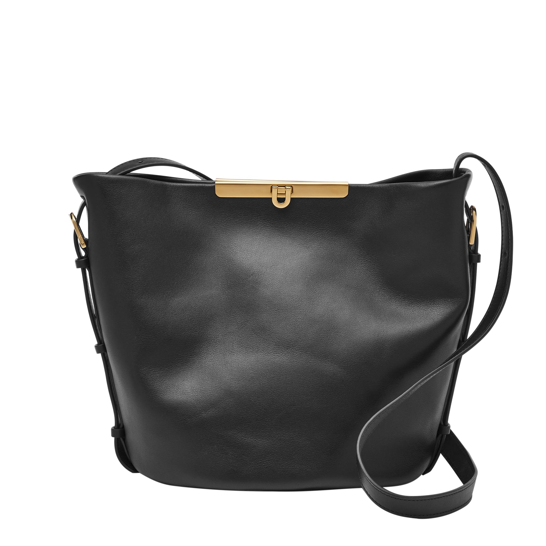 Fossil Women's Penrose Leather Bucket Bag 7194307231804