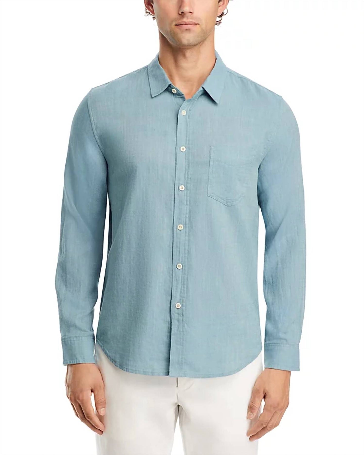 Men's Wyatt Shirt In Sea Green 7803825258556