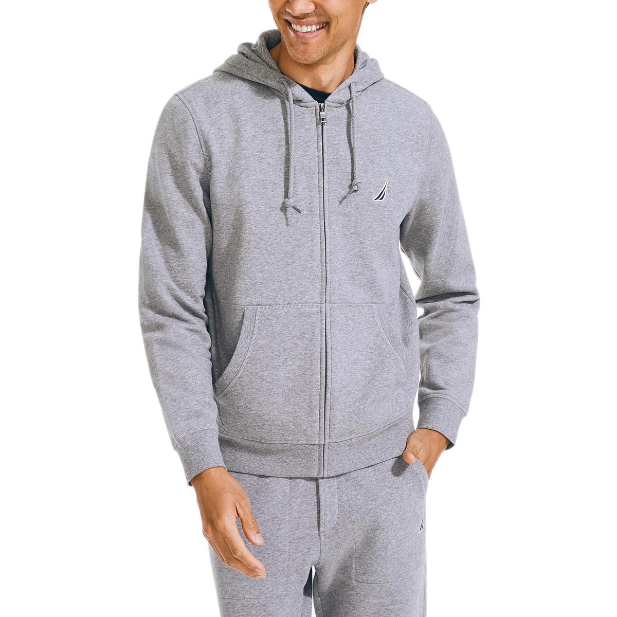 Big & Tall Solid Cotton Zip Hoodie