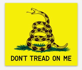 Gadsden Flag Sticker