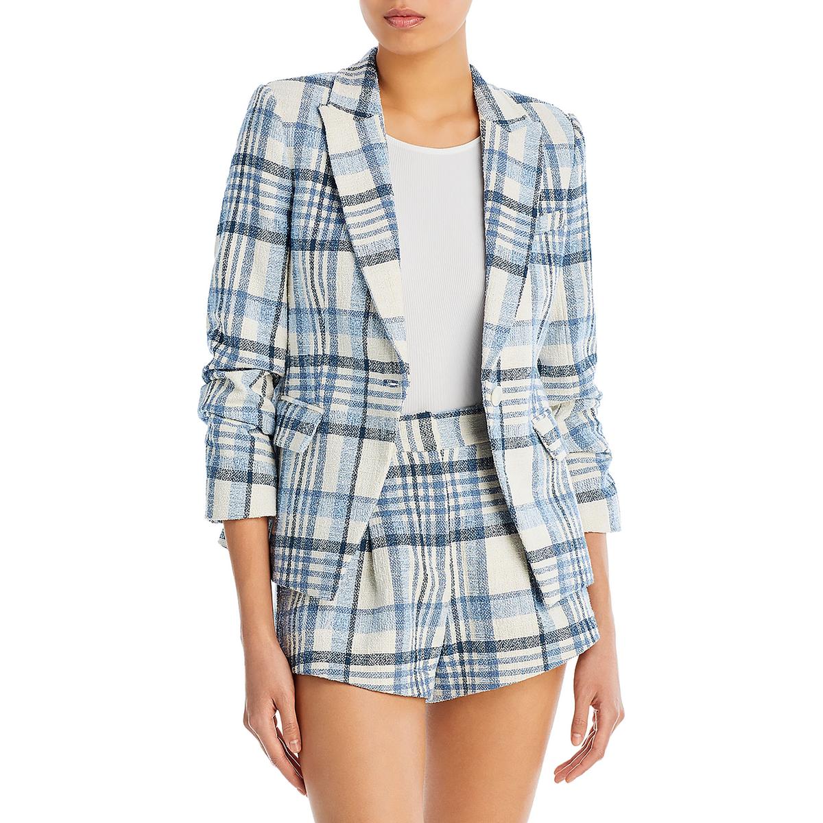 Ralph Tweed Work One-Button Blazer