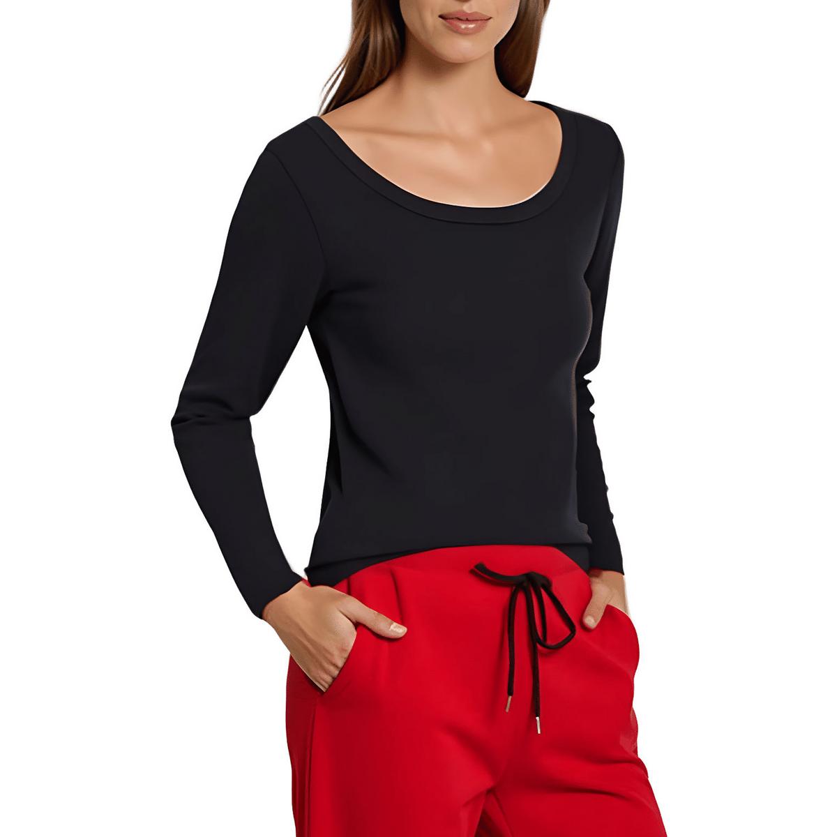 Ribbed Knit Pullover Top