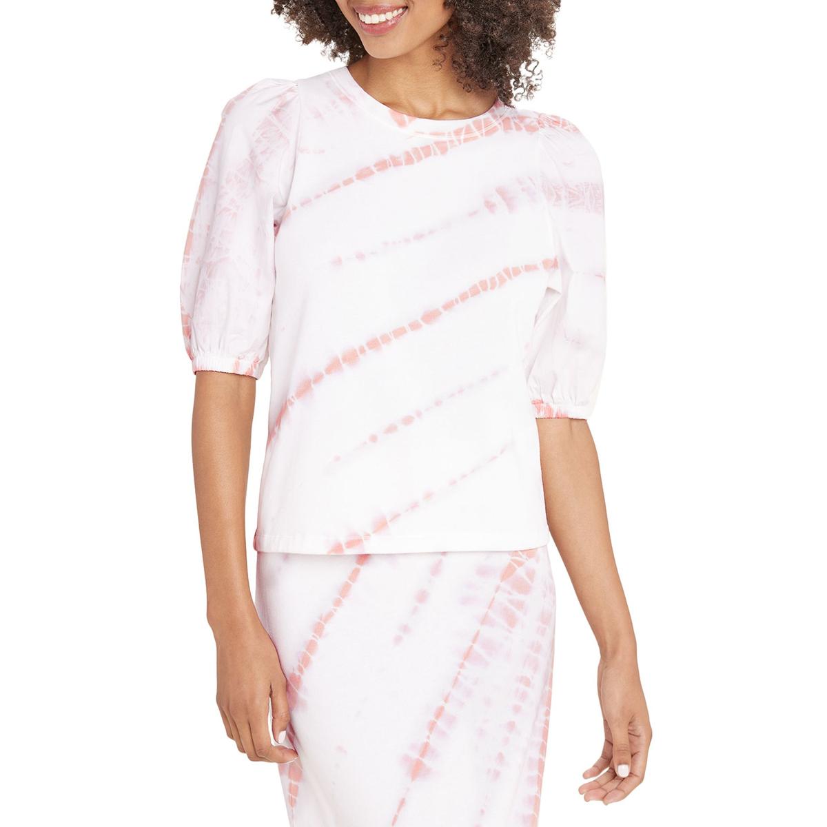 Celeste Tie Dye Puff Sleeve Pullover Top