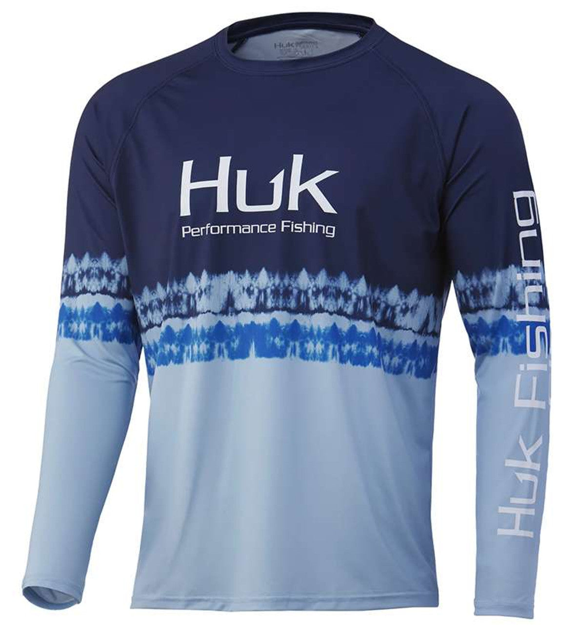 Huk Salted Stripe Pursuit Long Sleeve Shirt - Men's