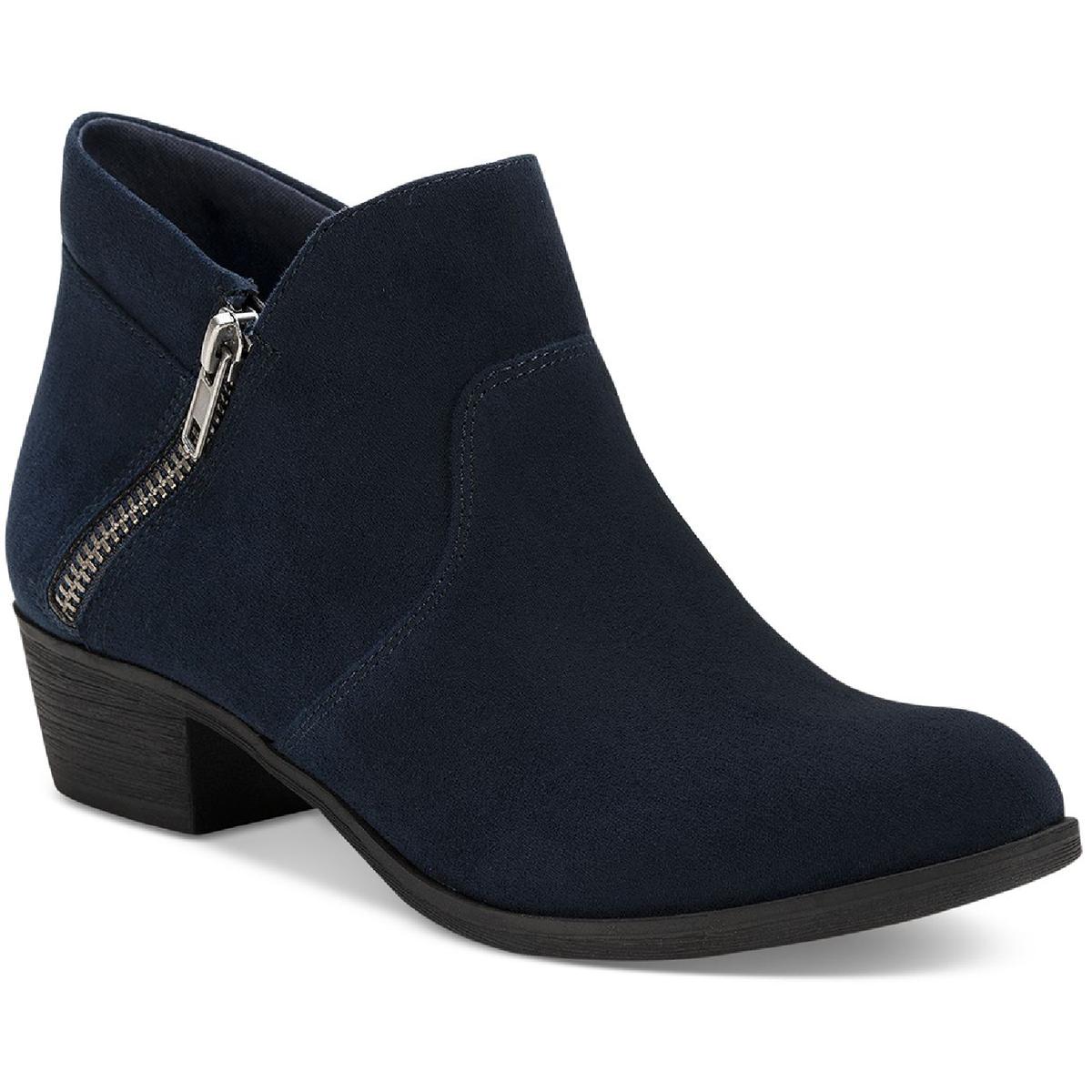 Abby Faux Suede Ankle Booties