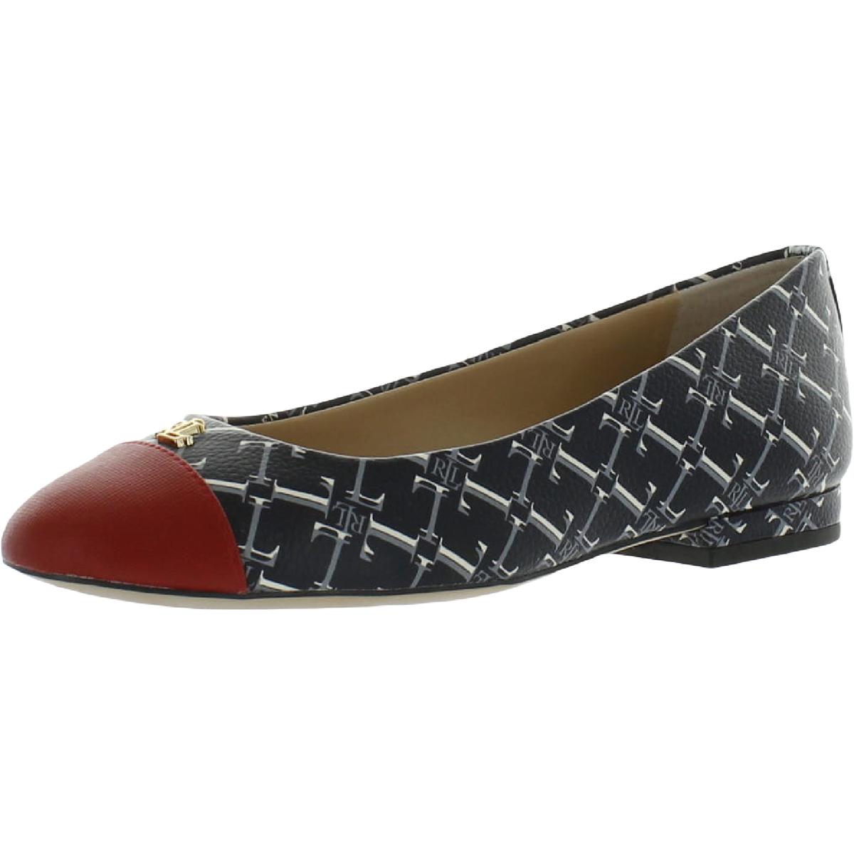 Gaines Logo Slip On Ballet Flats