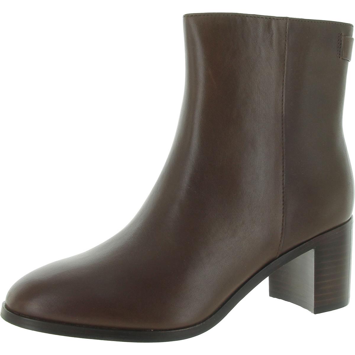 Cassie Leather Ankle Booties