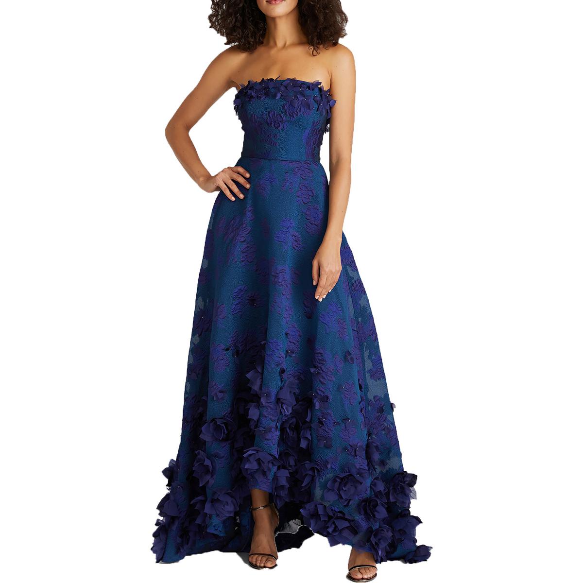 Juniors Charlie Floral Print Evening Dress