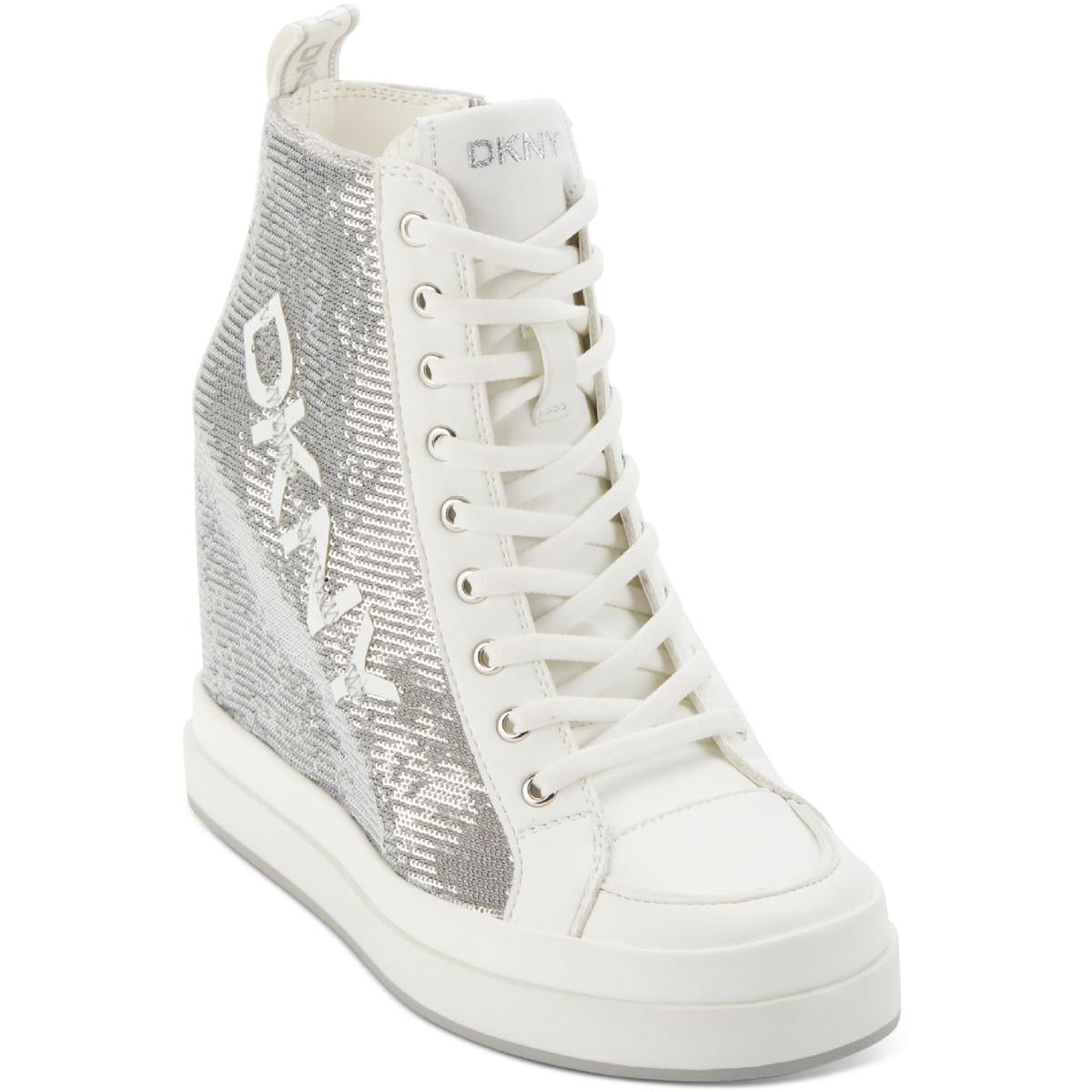 Sophie Faux Leather Sequined Casual and Fashion Sneakers