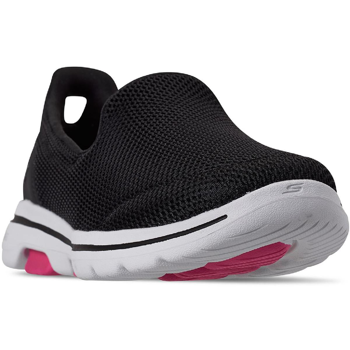 Go Walk 5 Mesh Fitness Slip-On Sneakers