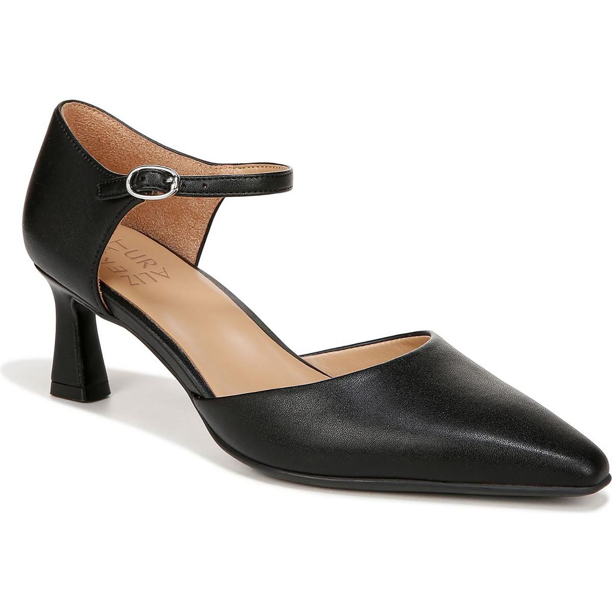 TILDA Faux Leather Pointed toe Mary Jane Heels