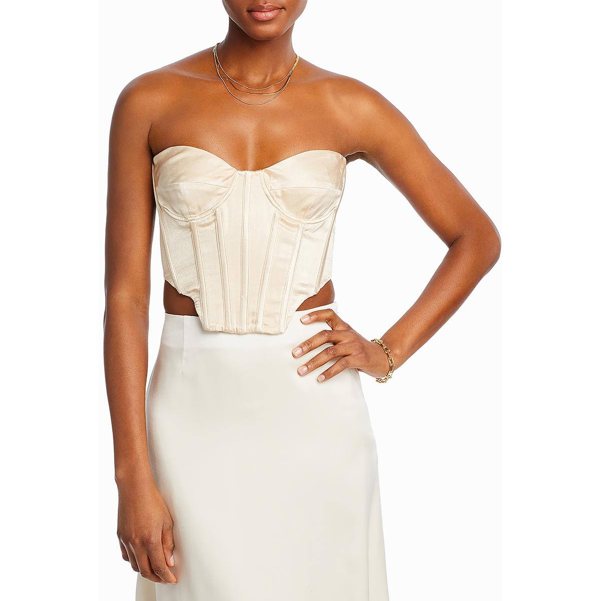 Bustier Strapless Cropped
