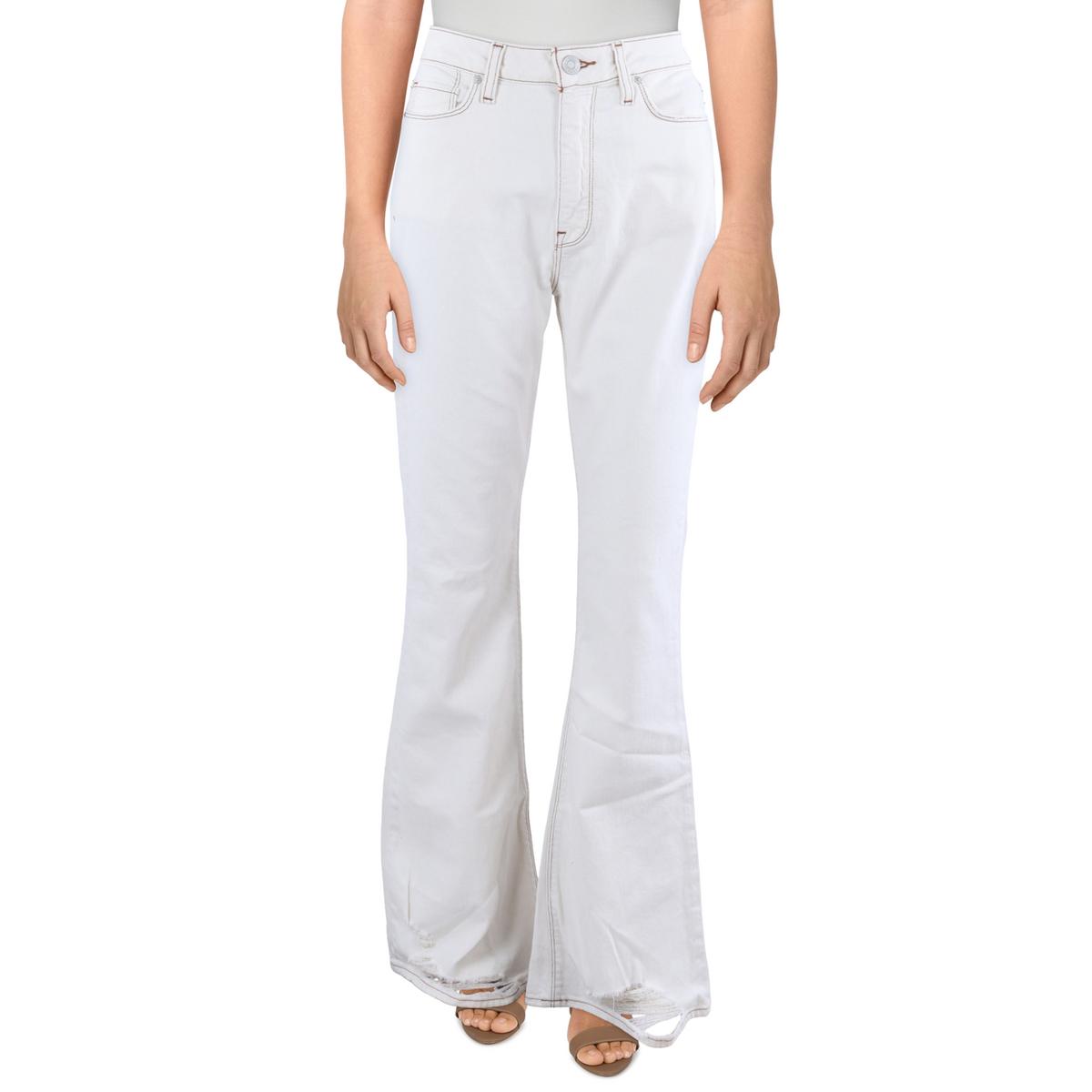 High-Rise Denim Flared Jeans