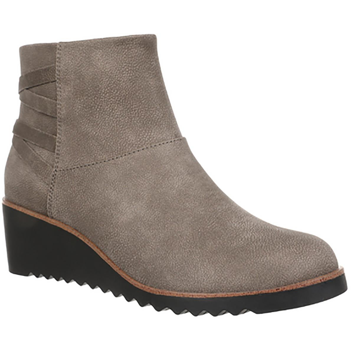 Zariah Zip Up Slip On Booties