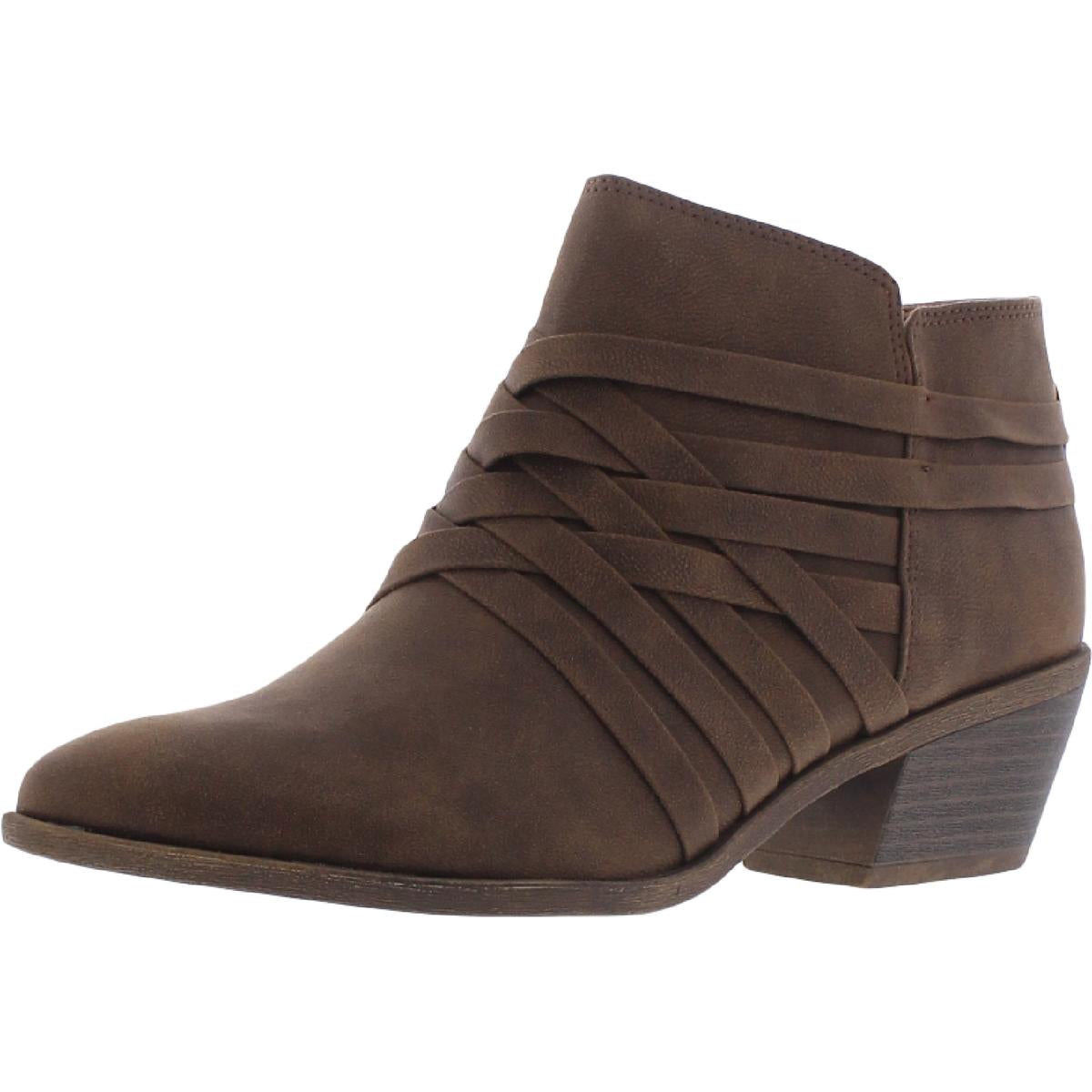 Prairie Zipper Ankle Boots
