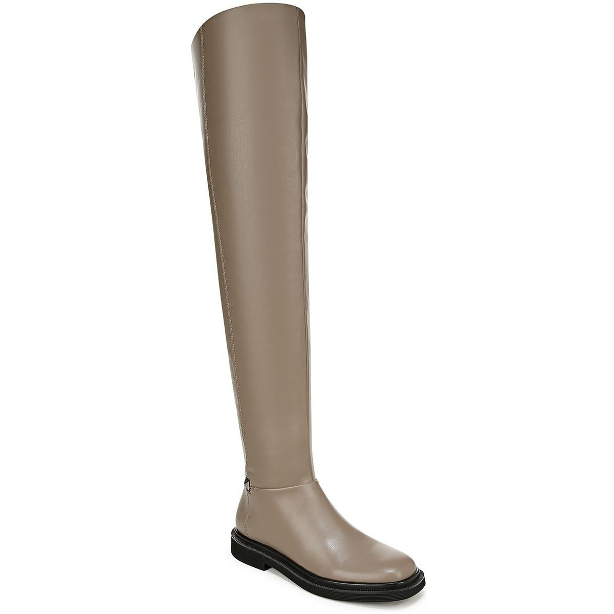 Angeli Faux Leather Solid Over-The-Knee Boots