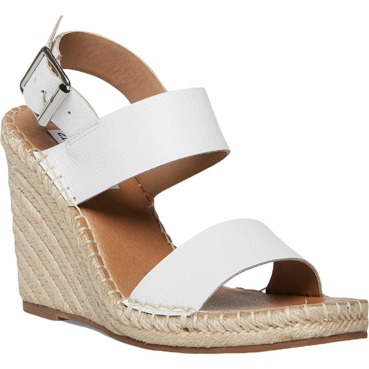 Uri Leather Espadrille Wedge Heel Sandal