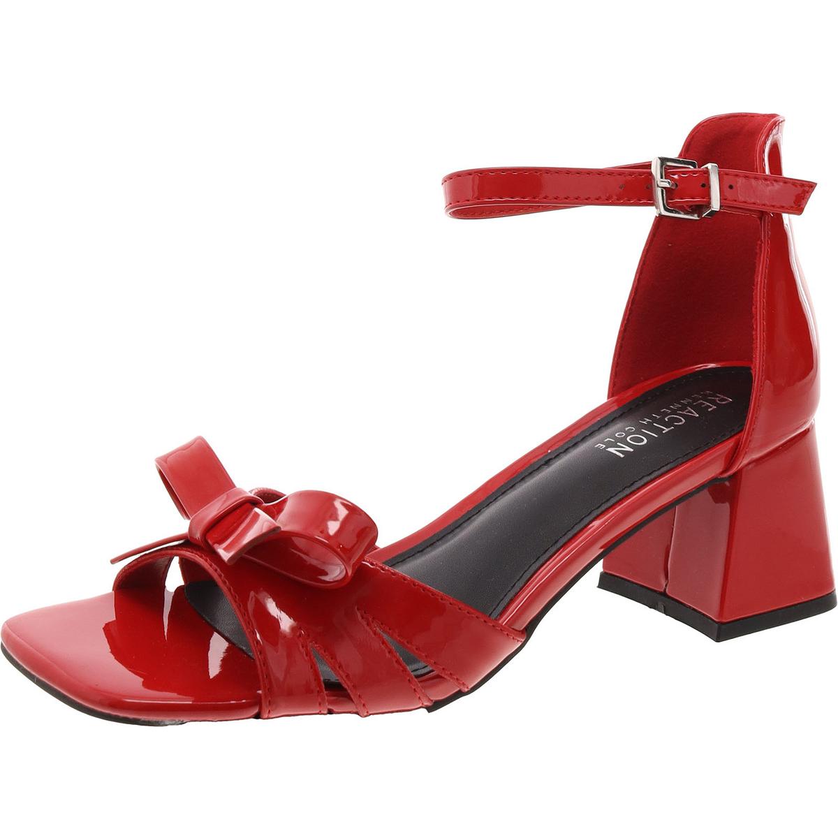 Nissy Patent Bow Ankle Strap