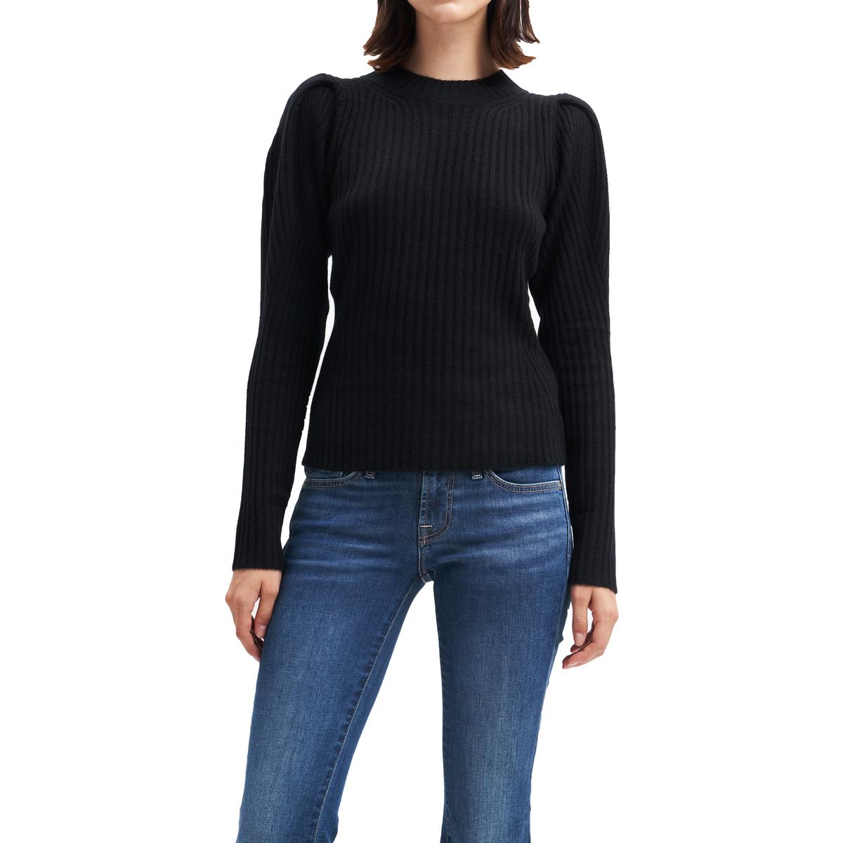 Ribbed Cashmere Pullover Sweater