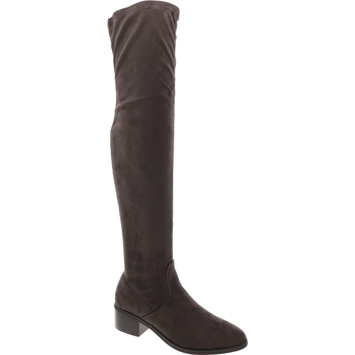 Zipper Over-The-Knee Boots