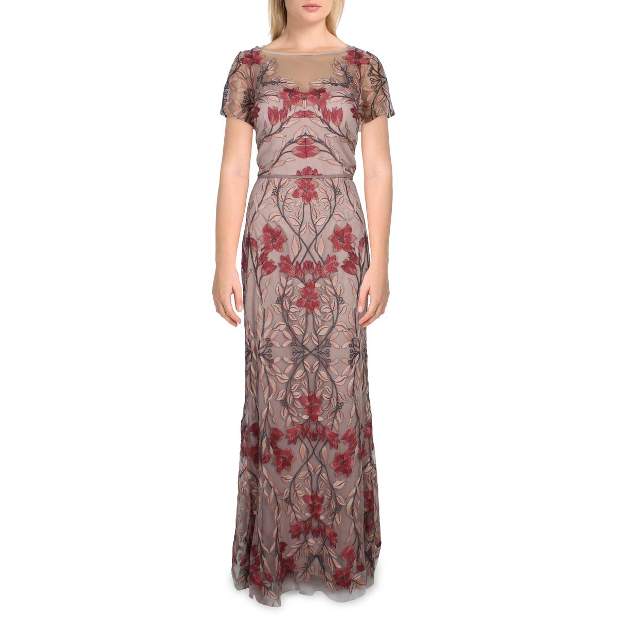 Lace Full-Length Evening Dress