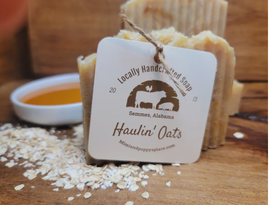 Mimi and Poppy's Place Haulin' Oats Soap