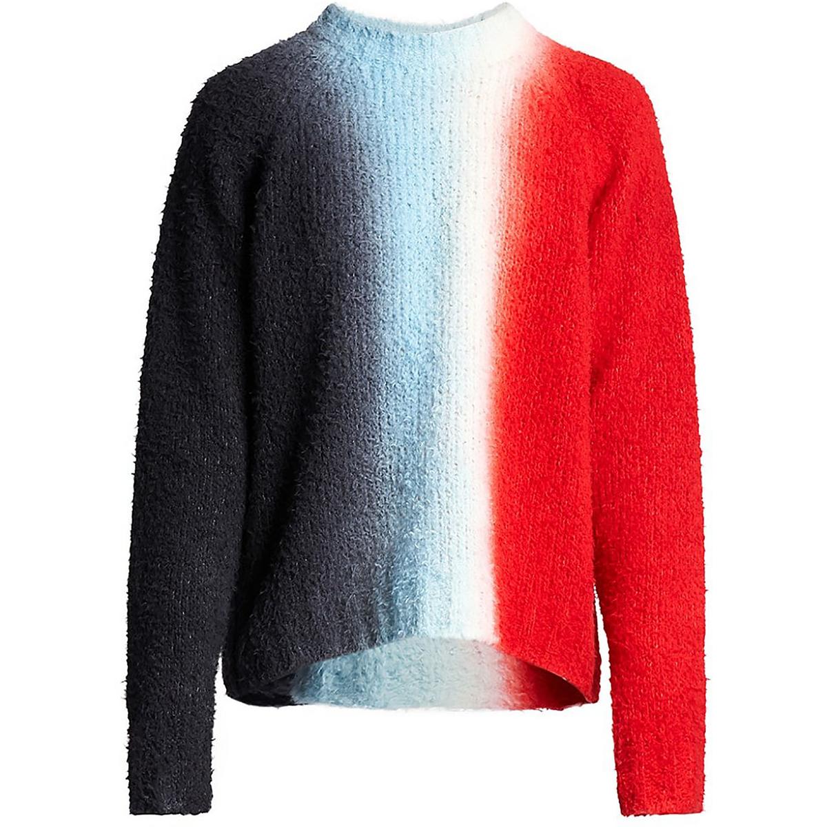 Wool Snap Side Pullover Sweater