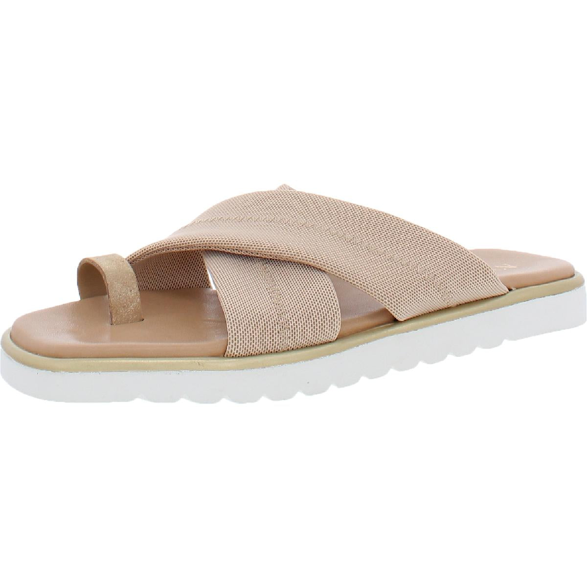 Ronna Toe Loop Slip On Slide Sandals