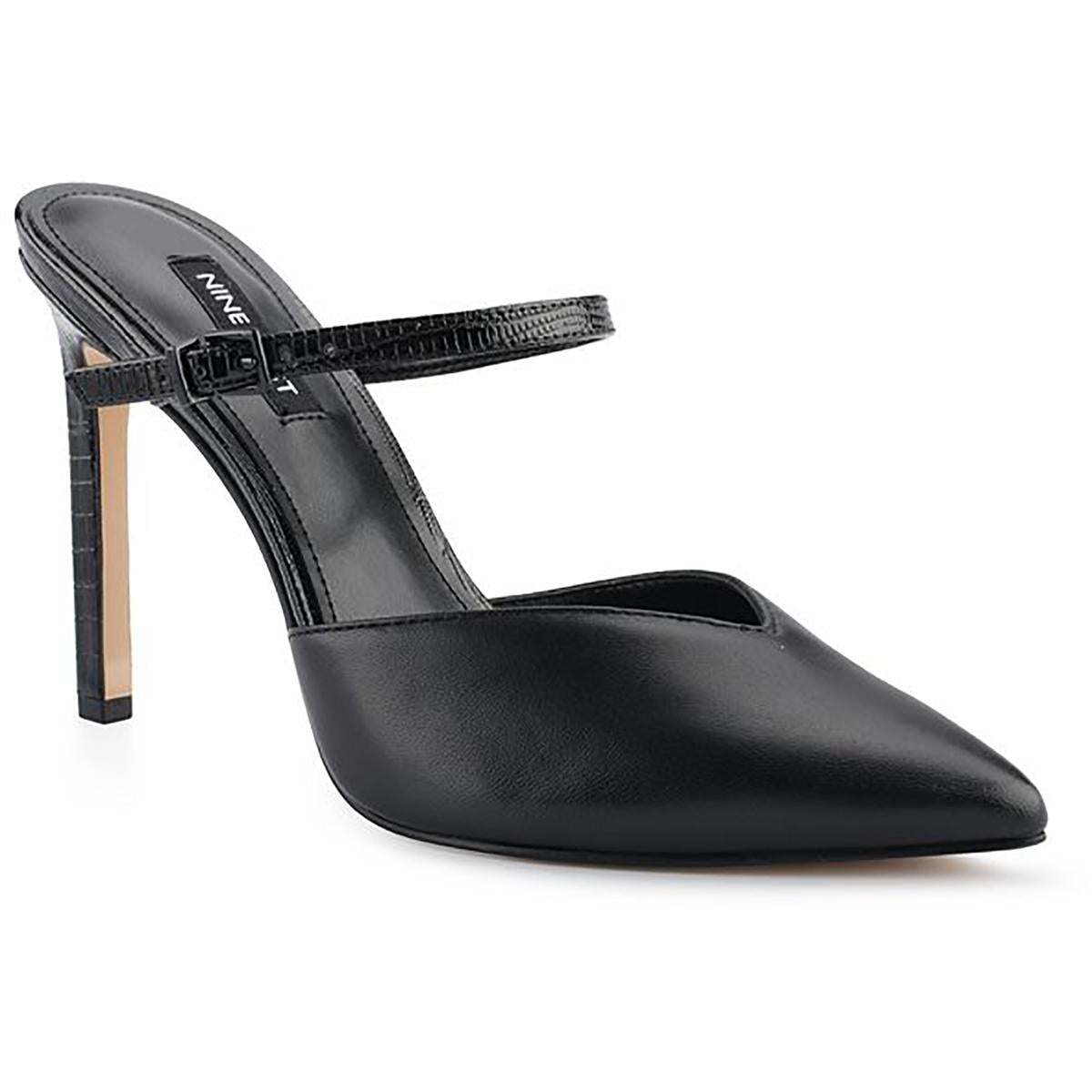 Tips Pointed Toe Pump Mules