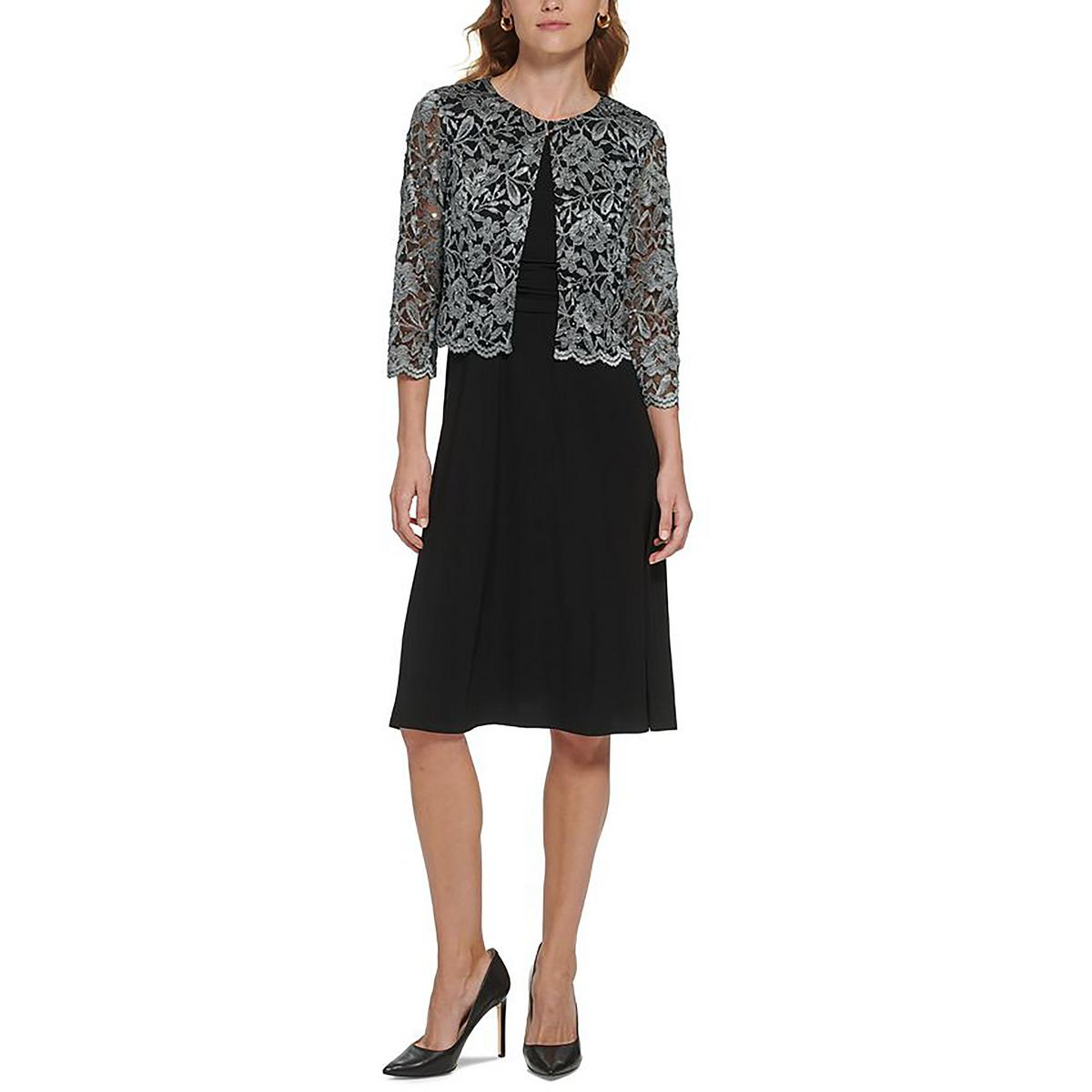 Petites Lace Embroidered Bolero