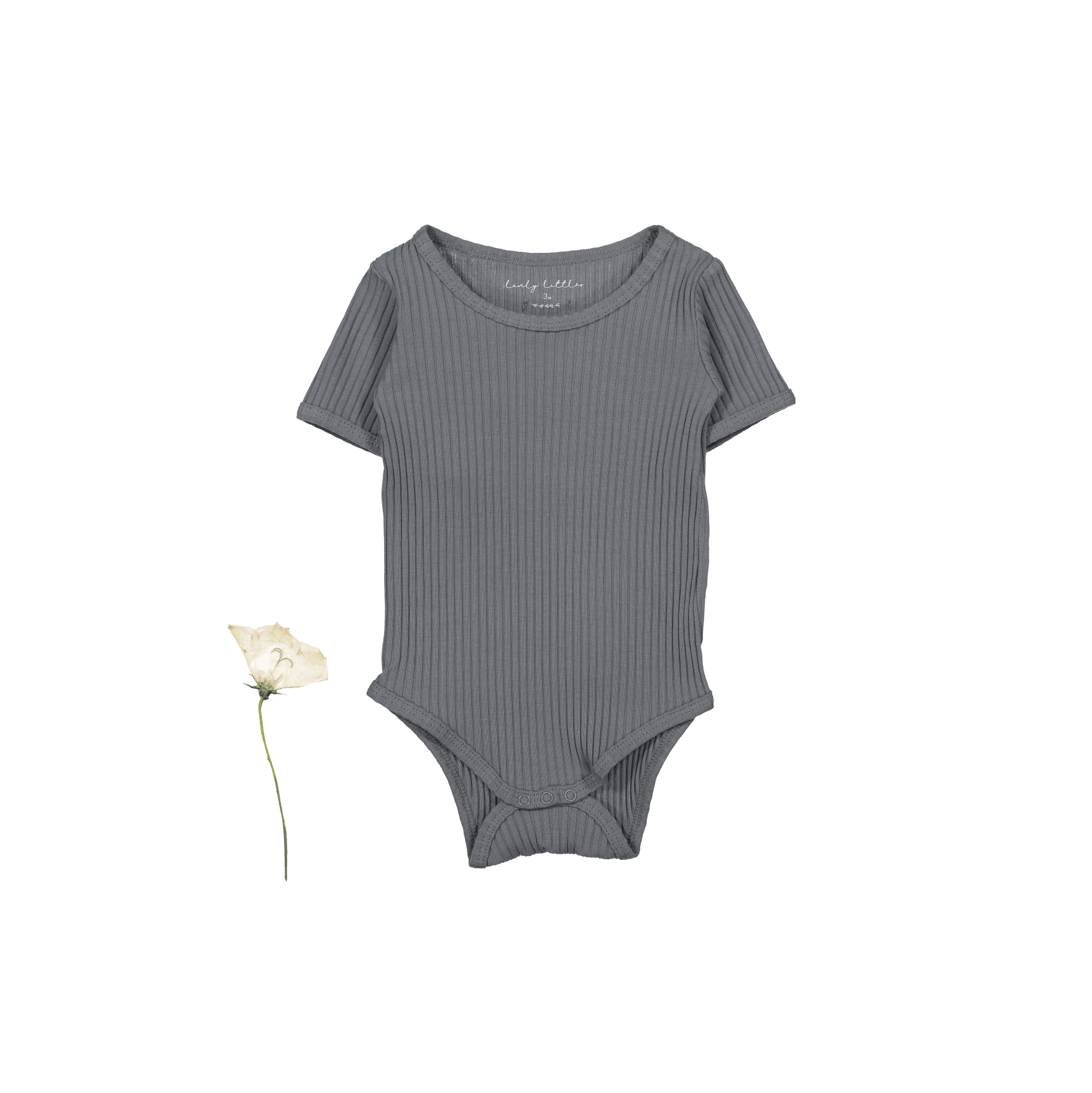 The Short Sleeve Onesie - Slate