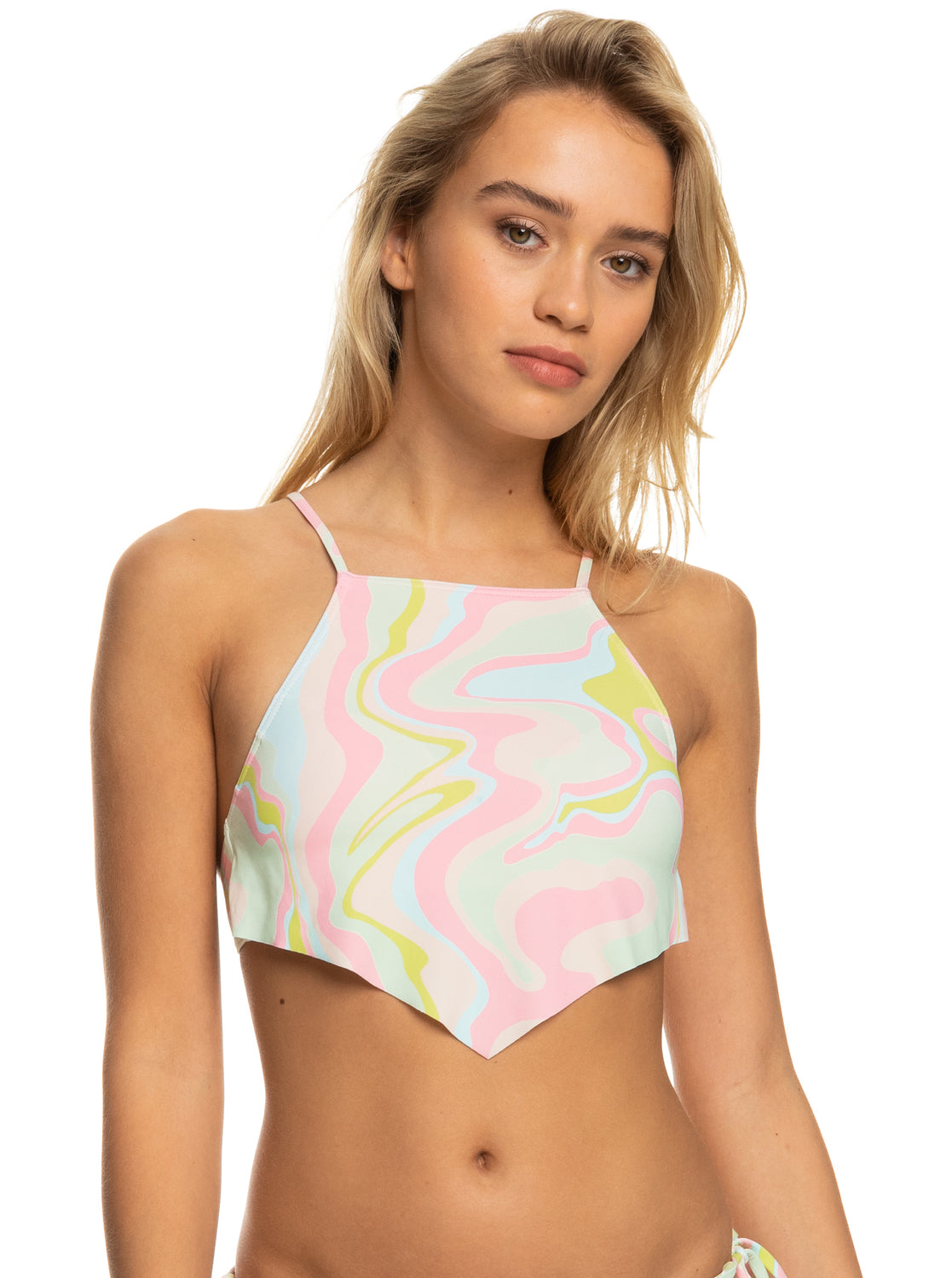 Roxy Tropics Hype Crop Bikini Top - Women's