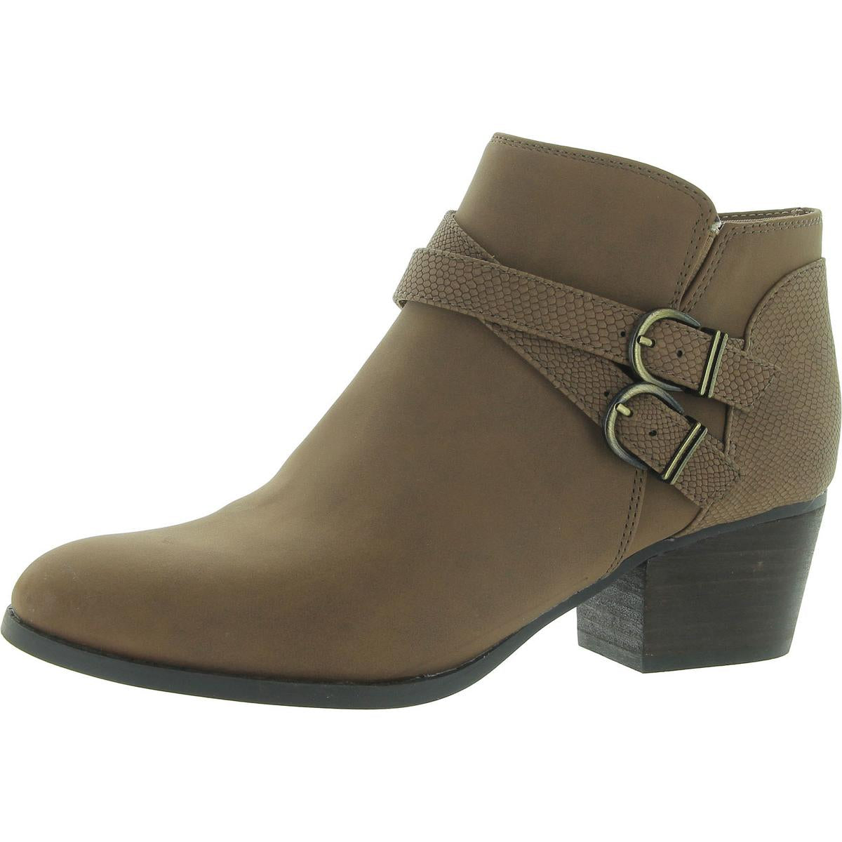 Blaire Double Buckle Round Toe Shooties