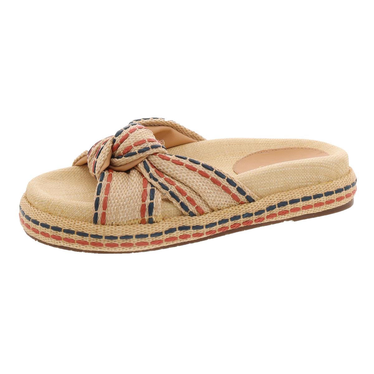 Azul Marinho Slip On Slides Slide Sandals