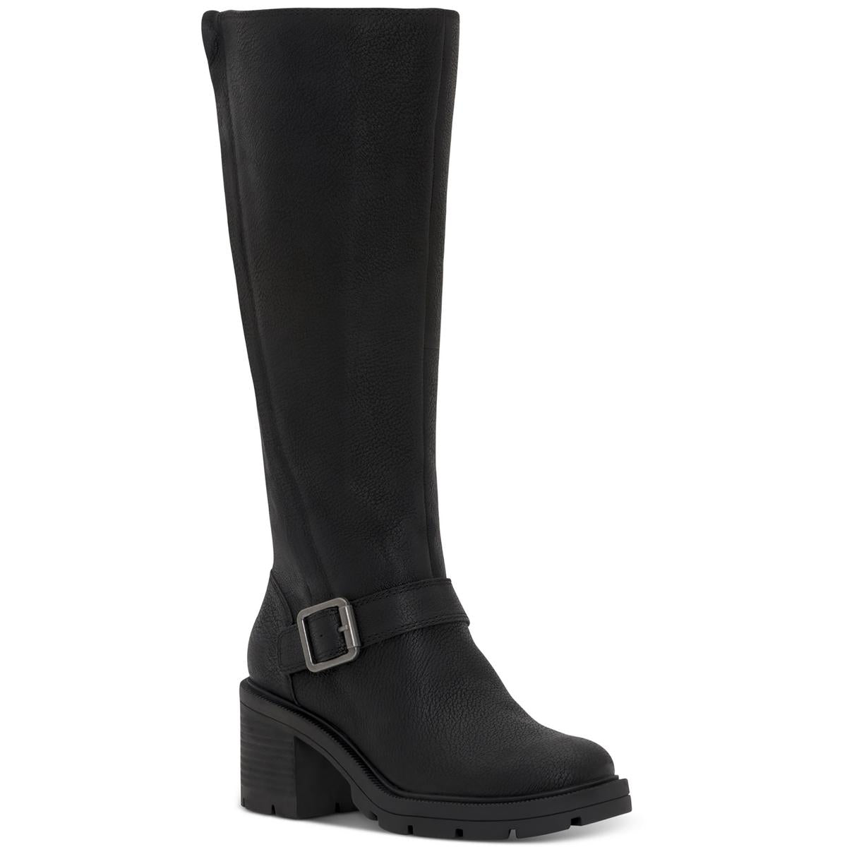 Scoty Leather Knee-High Boots